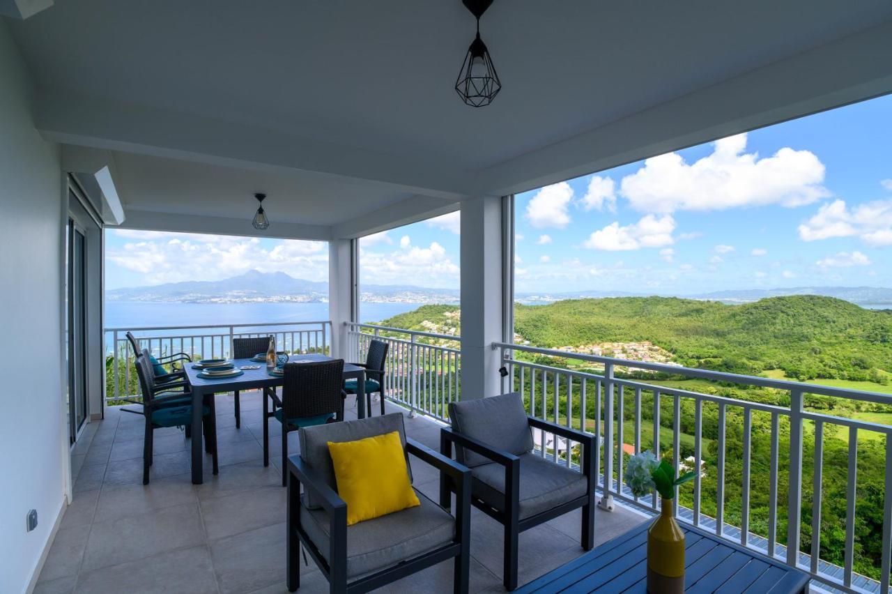 Villa Edina , Exceptionnel Aux Trois Ilets,T3 Vue Incroyable Sur Fdf Les Trois-Ilets Exterior photo
